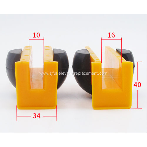 Car Guide Shoe Insert for ThyssenKrupp Lifts L=125mm